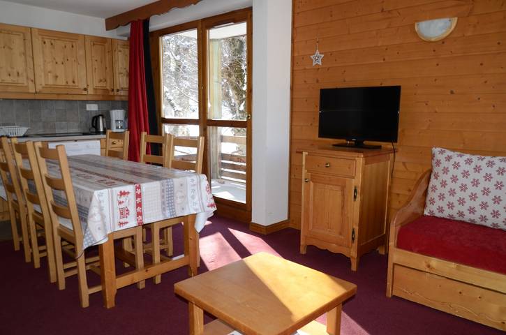 Gîte pour 6 personnes, avec sauna et balcon, adapté aux familles à Valloire - 3