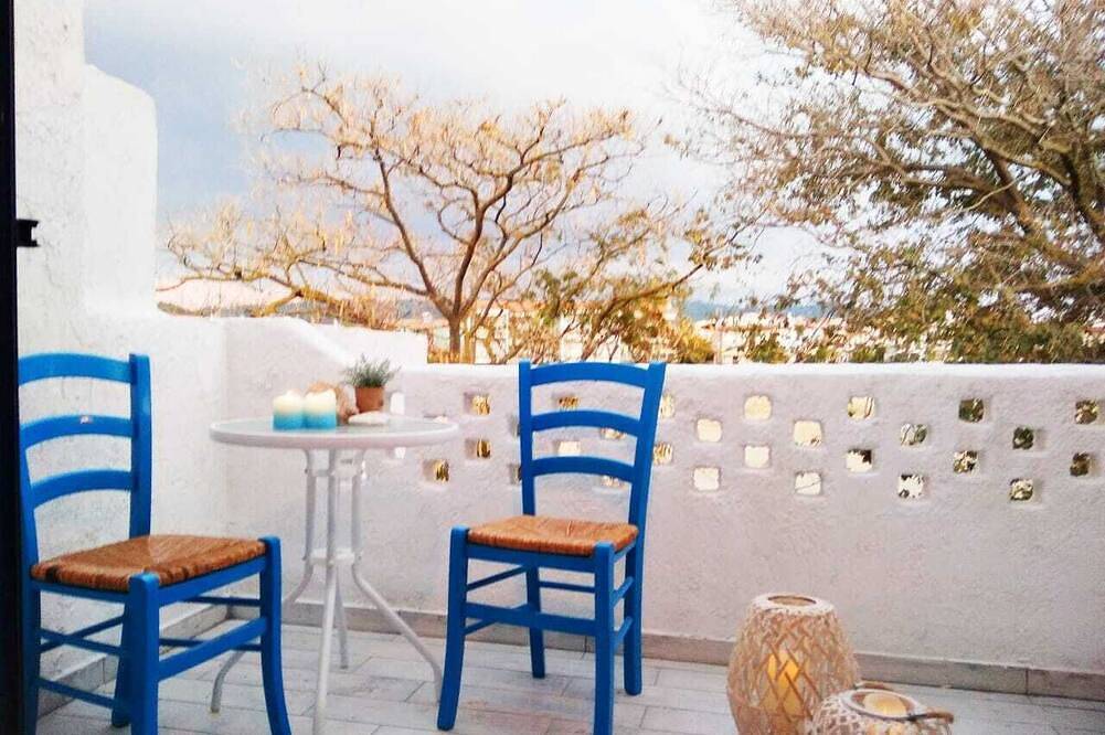 House by the sea with amazing view in Skala Fourkas, Cassandra