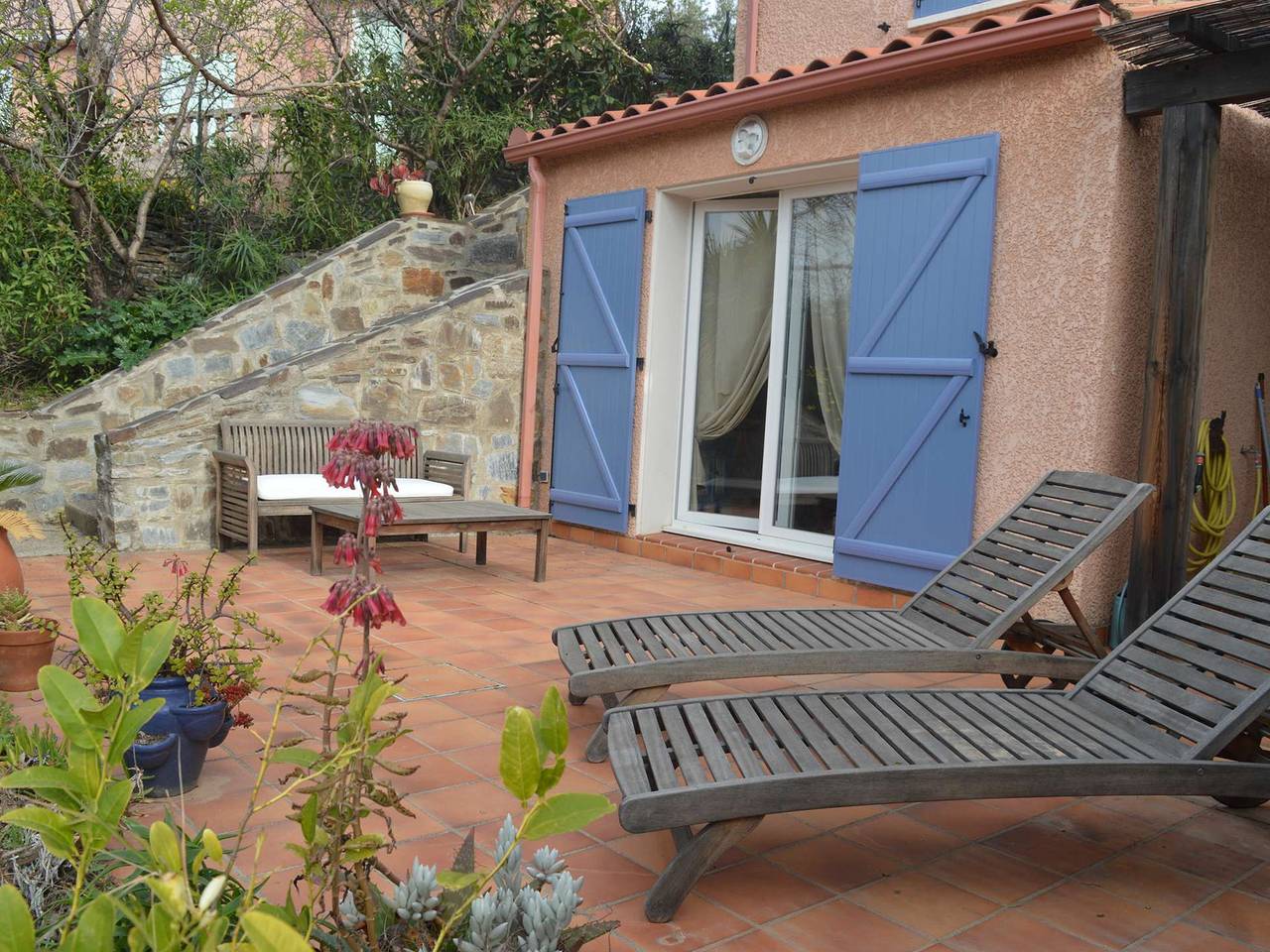 Casa de 3 piezas con jardín, barbacoa, se admiten mascotas en Banyuls-sur-Mer in La Côte Vermeille, Banyuls-sur-Mer