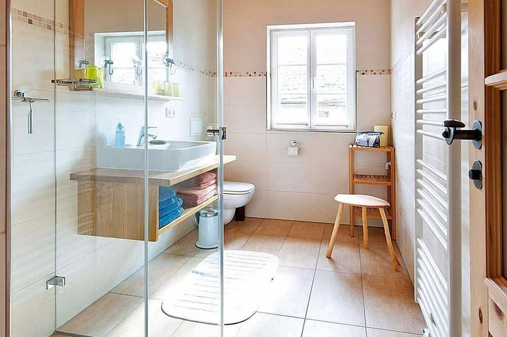 Ganze Wohnung, Ferienwohnung \"Goldstein\", 2 Schlafräume - Ferienhaus Winterbergblick in Hinterhermsdorf, Sebnitz