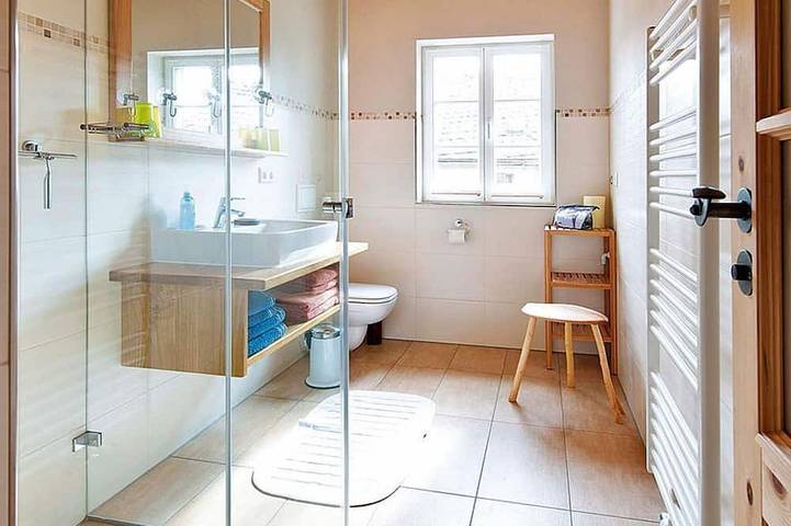 Ferienwohnung für 4 Personen, mit Terrasse und Sauna in Hinterhermsdorf - 3