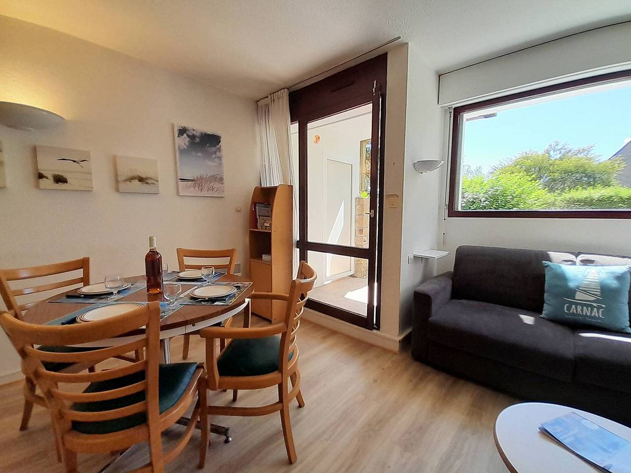 Studio entier, Carnac: Studio Cabine 28m², Piscine, Animaux Acceptés in Carnac, Côte des Mégalithes