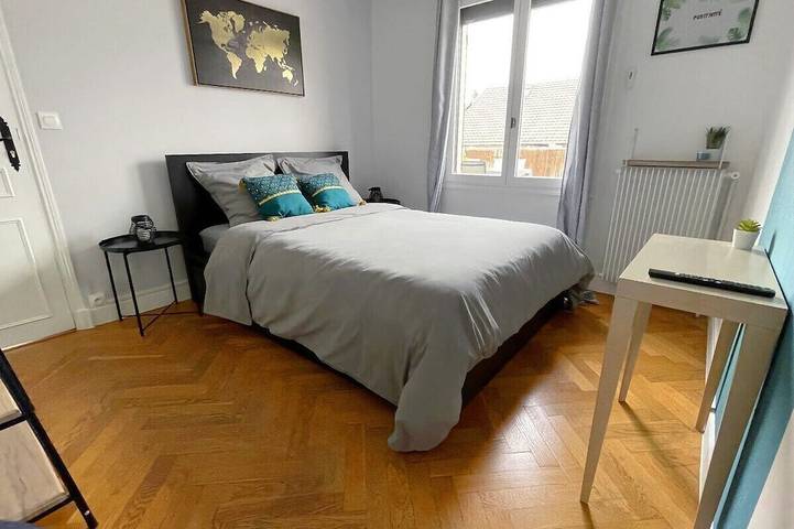 Location de vacances pour 8 personnes, avec balcon et jardin à Tremblay-en-France - 4