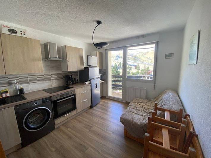 Studio entier, Appartement pratique, vue sur pistes - 5 pers. in La Pierre Saint-Martin, Arette