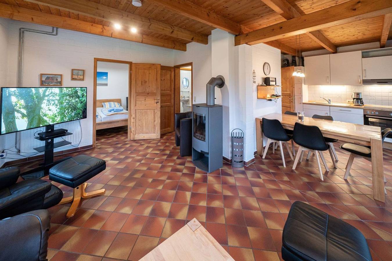 Gemütliches Ferienhaus im Ferienpark Achtern Diek in Otterndorf, Cuxland