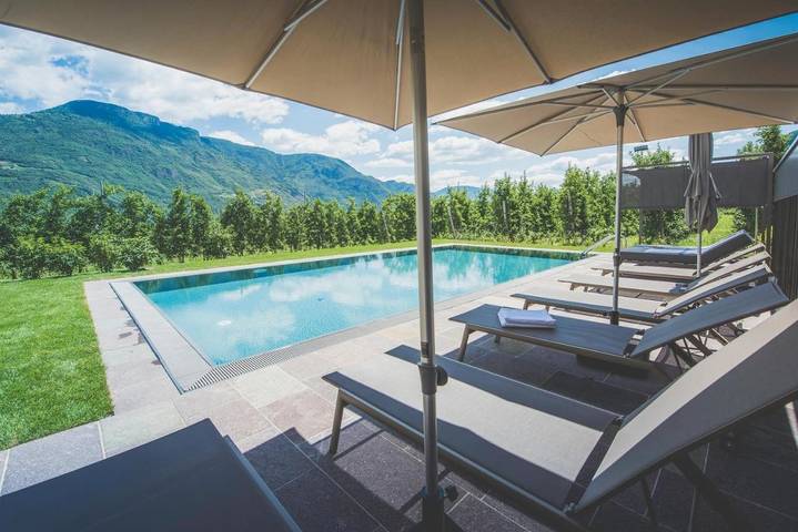 Ferienwohnung für 6 Personen, mit Pool und Ausblick sowie Garten in Nals - 3