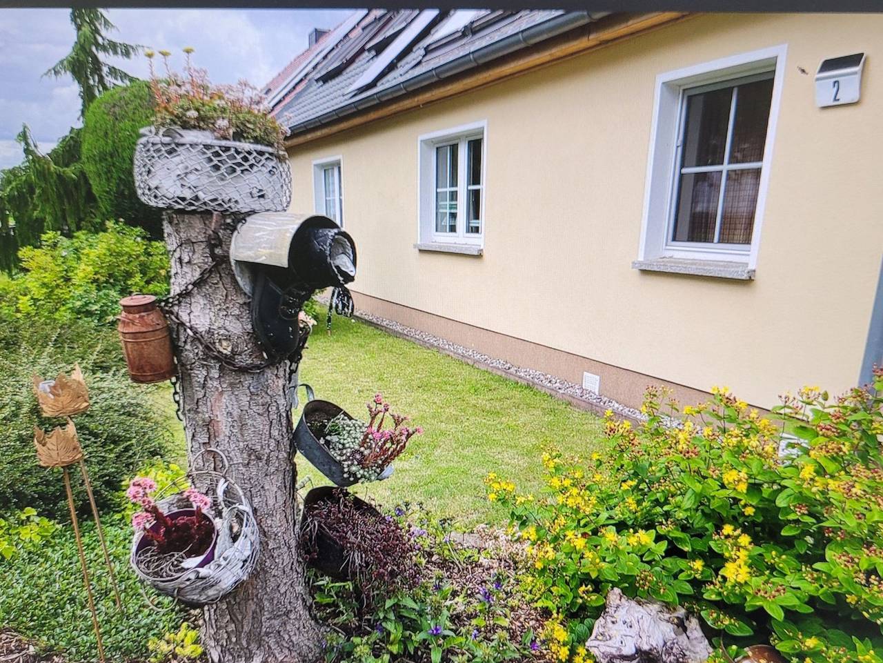 Ganze Ferienwohnung, Ferienwohnung am Weidendom bei Stralsund - Ferienwohnung Erdgeschoss in Wendorf, Stralsund Umland