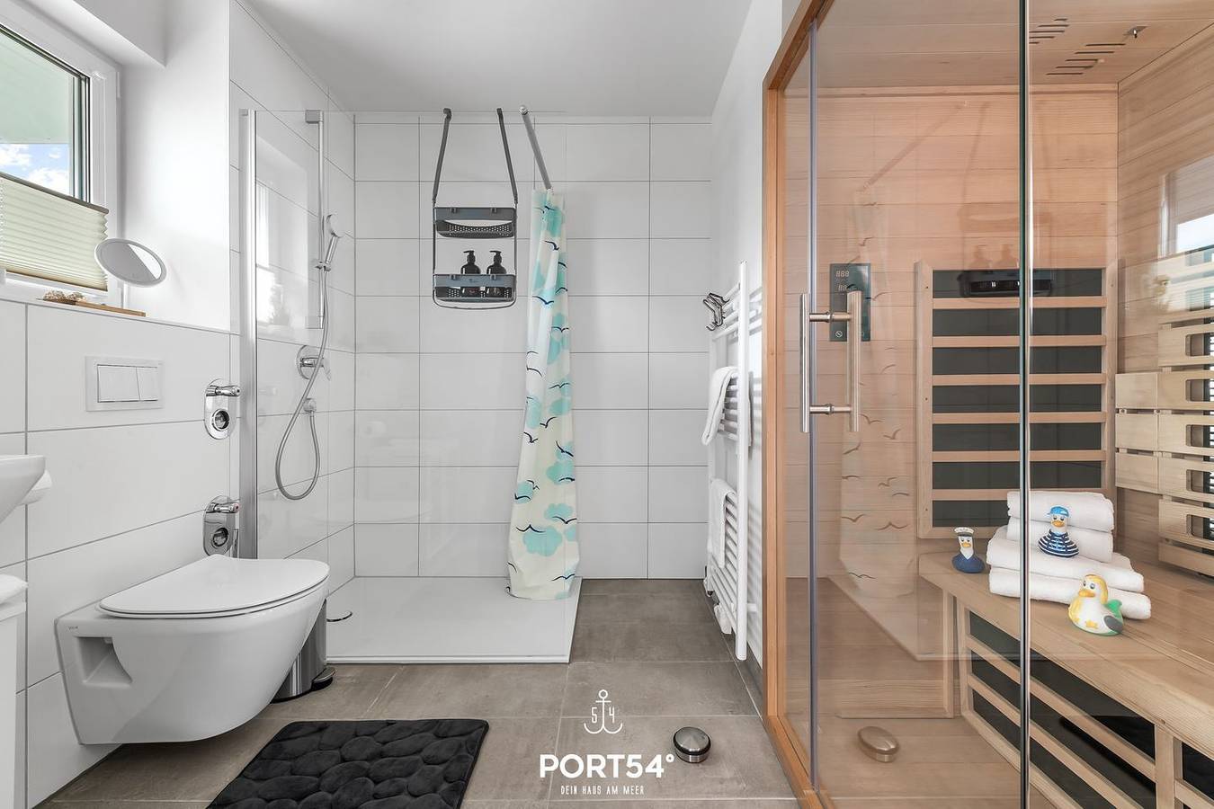Ganze Wohnung, Ankerplatz 2 - Infrarot-Sauna, Dusche, Kamin, Terrasse, Eg, E-Ladesäule in Olpenitz, Kappeln