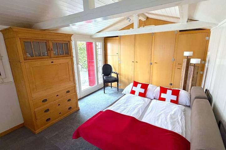 Gîte pour 4 personnes, avec balcon et jardin à Sigriswil - 3