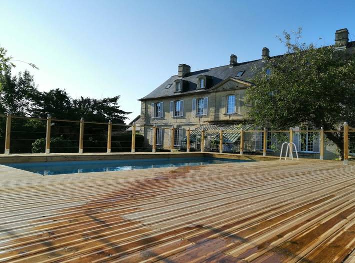 Chambre d’hôte pour 3 personnes, avec jardin et piscine ainsi que jacuzzi et sauna, animaux acceptés dans le Calvados - 3
