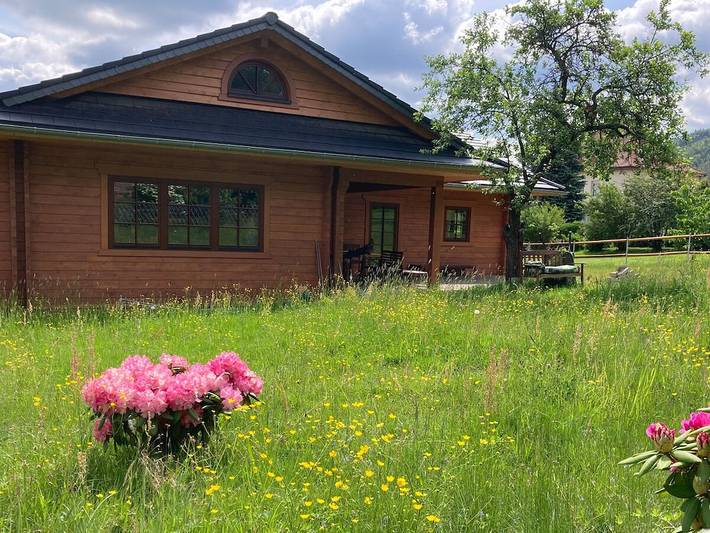 Ferienhaus für 4 Personen, mit Terrasse und Garten, mit Haustier