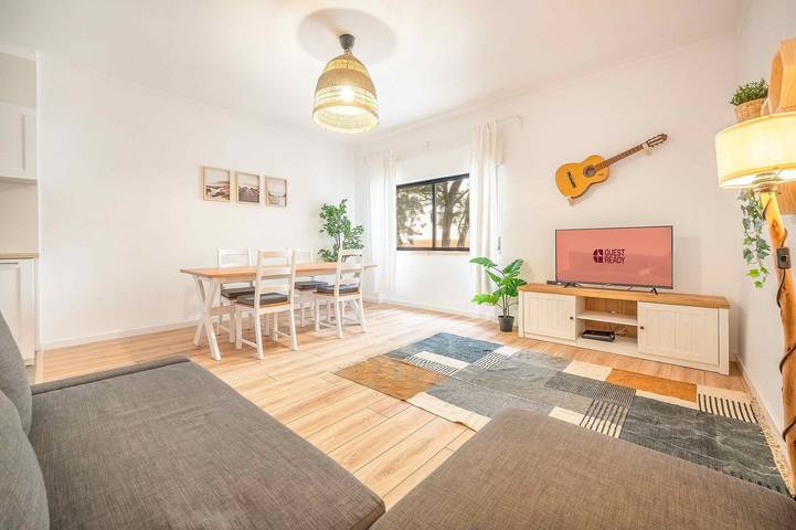 Apartamento de férias para 4 pessoas na Costa de Caparica