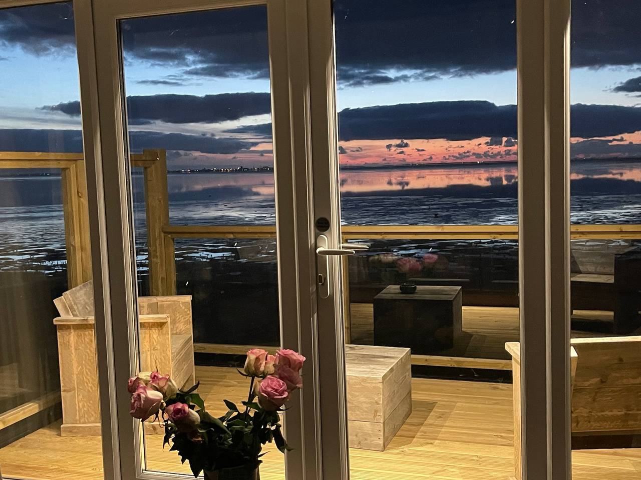 Traumlage Nr. 59 5 Meter direkt am Wattenmeer erste Reihe Luxus Chalet  unendliche Weite, eingebettet in der Natur in Wieringen, Ijsselmeer