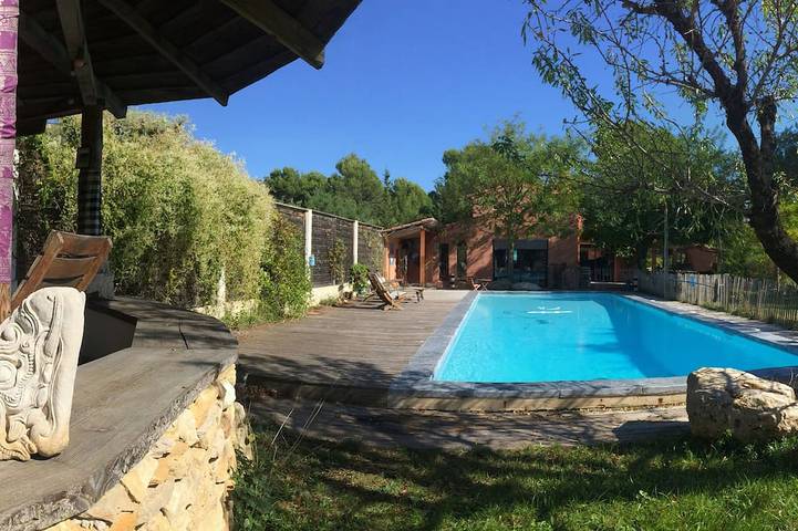 Maison de vacances pour 10 personnes, avec balcon et jardin