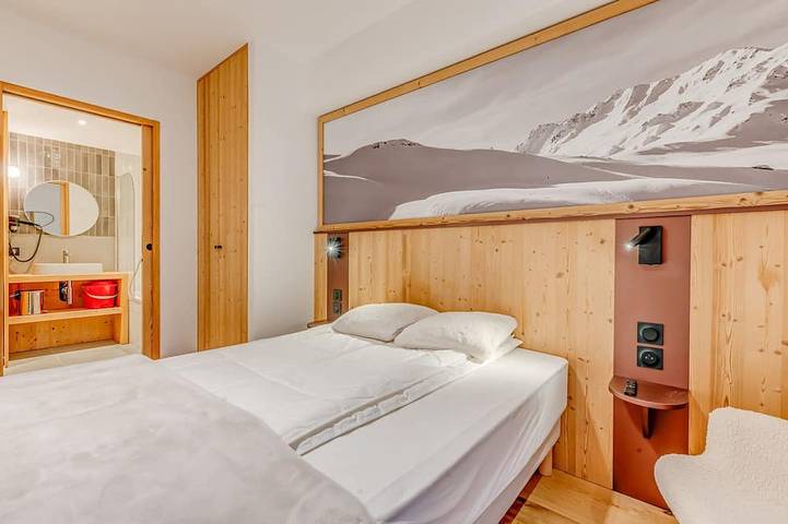 Ganze Wohnung, Wohnung für 6, 3 Zimmer, WIFI, Terrasse in Champagny-en-Vanoise, Vanoise-Massiv