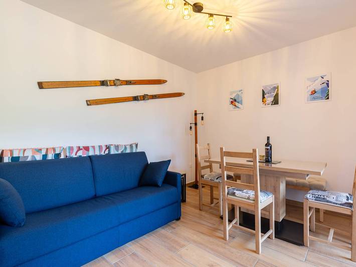 Gîte pour 5 personnes, avec vue sur le lac et balcon à Génos - 3