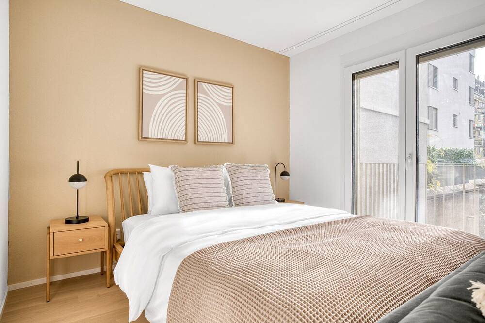 Ganze Wohnung, Amazing Wiedikon 1 Room w/ Storage & W/D, 1 min to Market, by Blueground in Zürich, Bezirk Zürich