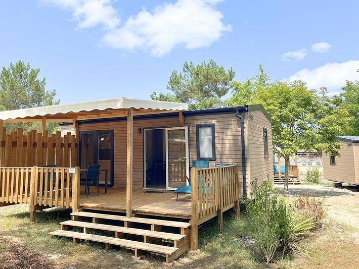 Camping Nature L'Airial - Mobilhome 4 personnes - Cottage Premium 2 chambres 4 pers in Soustons, Côte d’Argent
