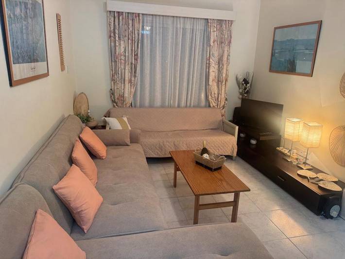 Appartement de vacances pour 4 personnes, avec Balcon ainsi que Terrasse et Vue