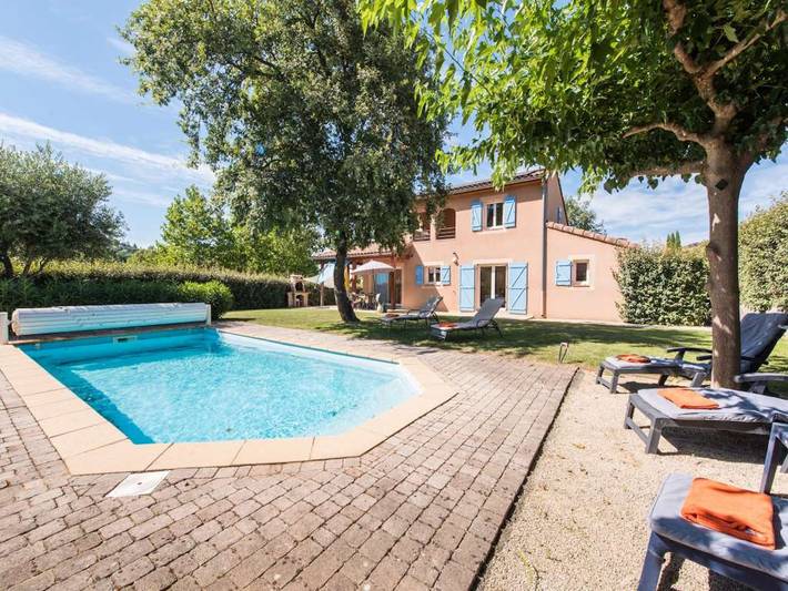 Villa pour 8 personnes, avec jardin ainsi que piscine et balcon à Vallon-Pont-d'Arc - 3