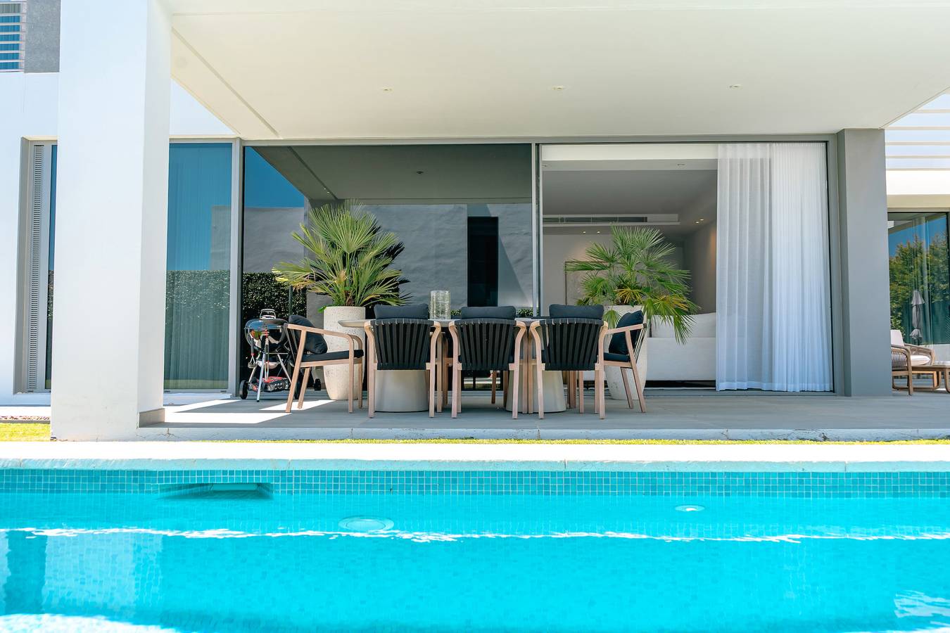 Villa 'Dominica' con vistas al mar, Wi-Fi y aire acondicionado in Estepona, Costa del Sol