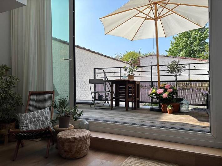 Appartement de vacances pour 7 personnes, avec jardin