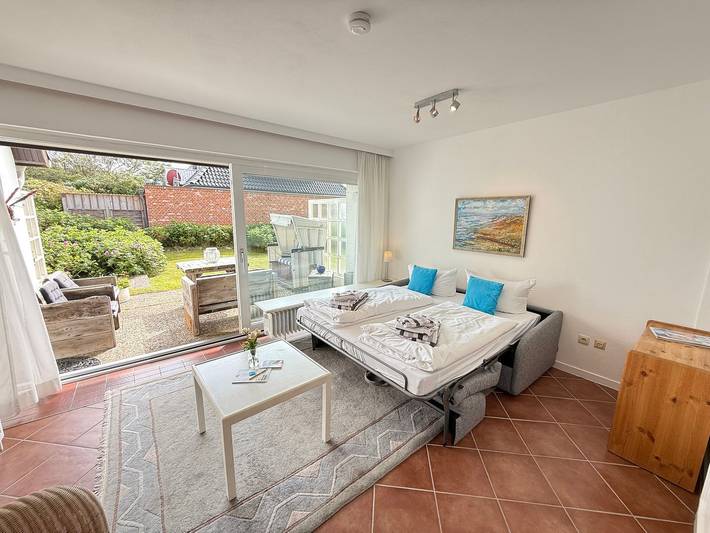 Ganze Wohnung, Komfortables Apartment Seedüne 19 in Wenningstedt mit Terrasse und Gartenblick in Nordfriesische Inseln (Schleswig-Holstein) (Schleswig-Holstein), Wenningstedt