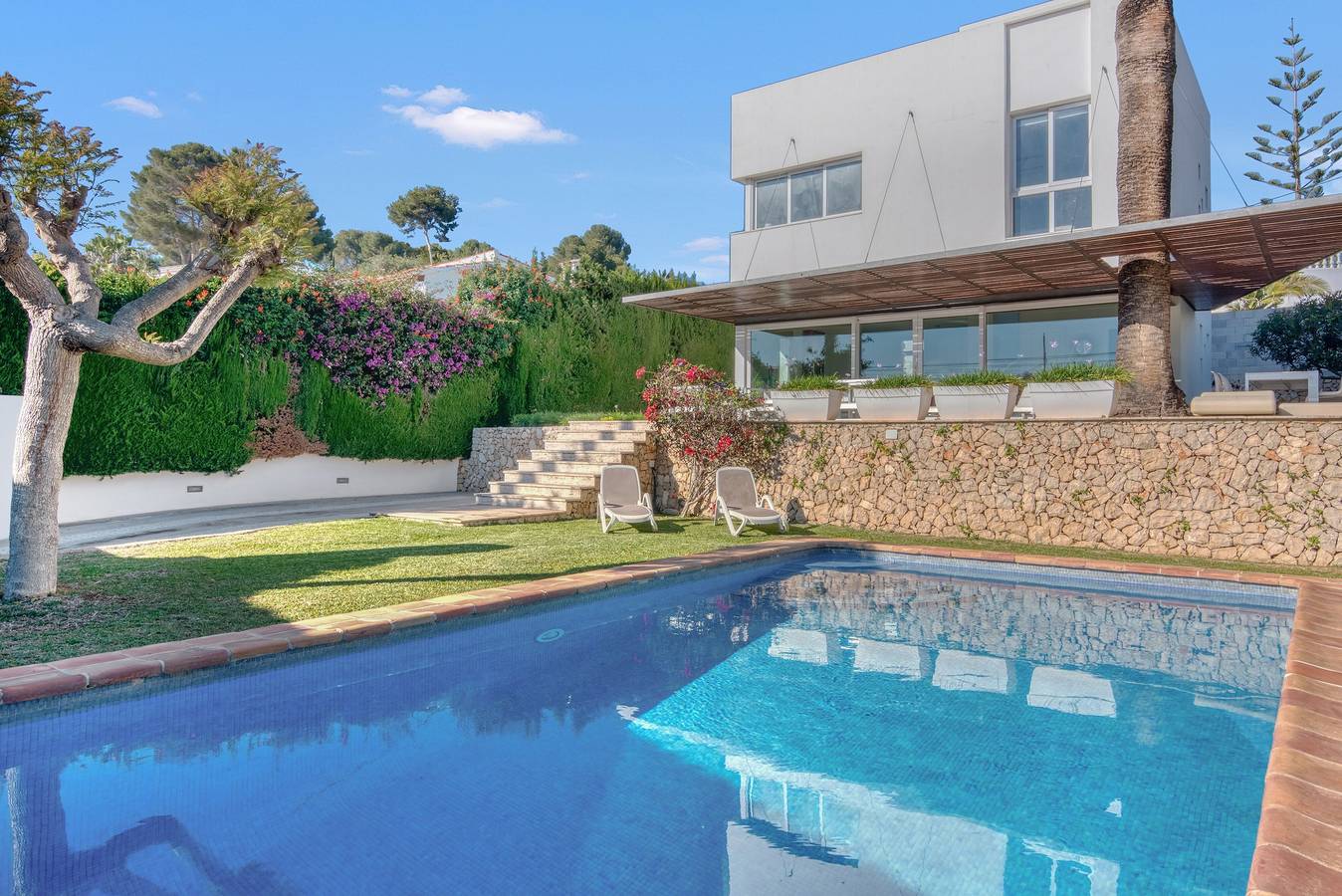 Villa 'Traviata' con vistas al mar, piscina privada, Wi-Fi y aire acondicionado in San Jaime, Benisa