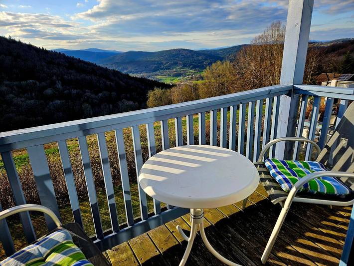 Ferienpark für 3 Personen, mit Garten und Ausblick im Bayerischer Wald