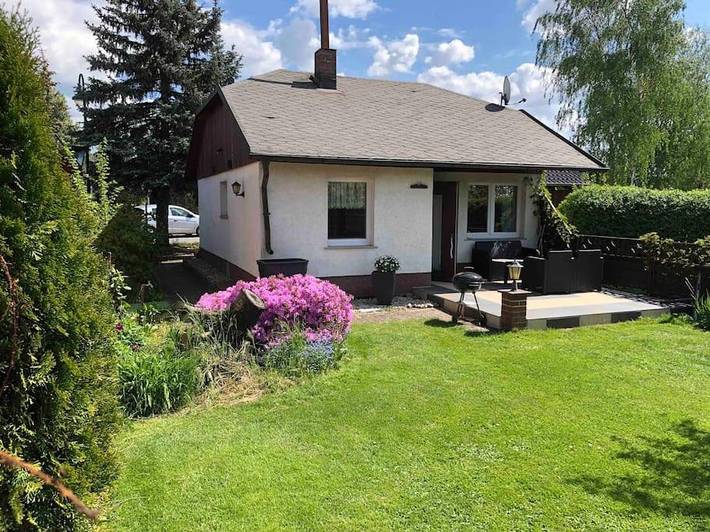 Vakantiewoning voor 3 personen, met Terras en Tuin in Cottbus