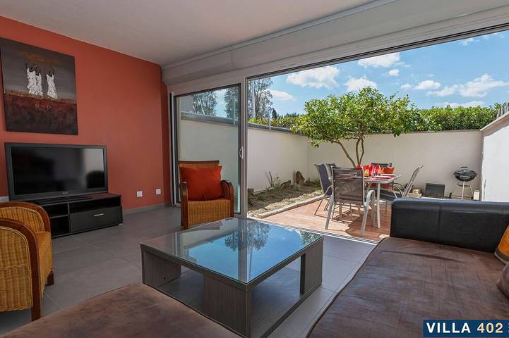 Villa pour 6 personnes, avec Balcon ainsi que Jacuzzi et Jardin à Canet-en-Roussillon