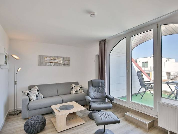 Ferienwohnung für 2 Personen, mit Balkon in Cuxhaven Strand