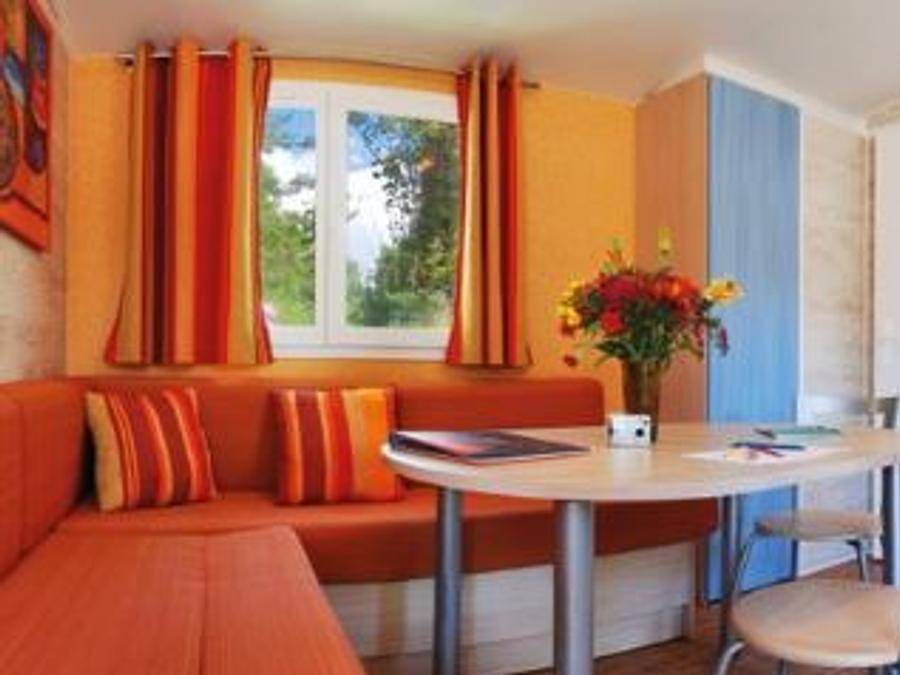 Camping Clos Mer et Nature - Mobilheim 4 personen - Smaragd 2 Schlafzimmer in Saint-Michel-Chef-Chef, Côte de Jade