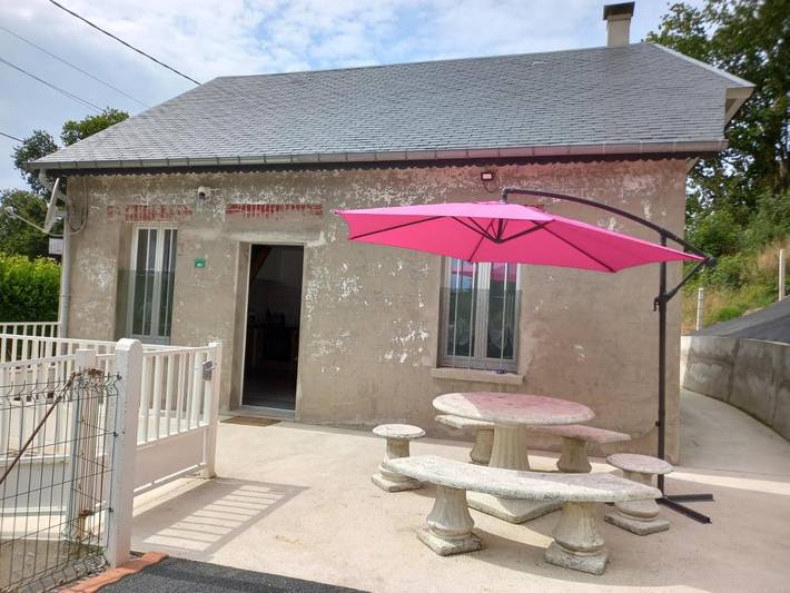 Location de vacances pour 4 personnes, avec terrasse à Sainte-Marie-au-Bosc