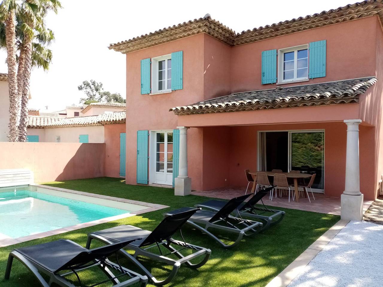 Villa Carré Beauchene in Sainte-Maxime, Côte méditerranéenne (France)