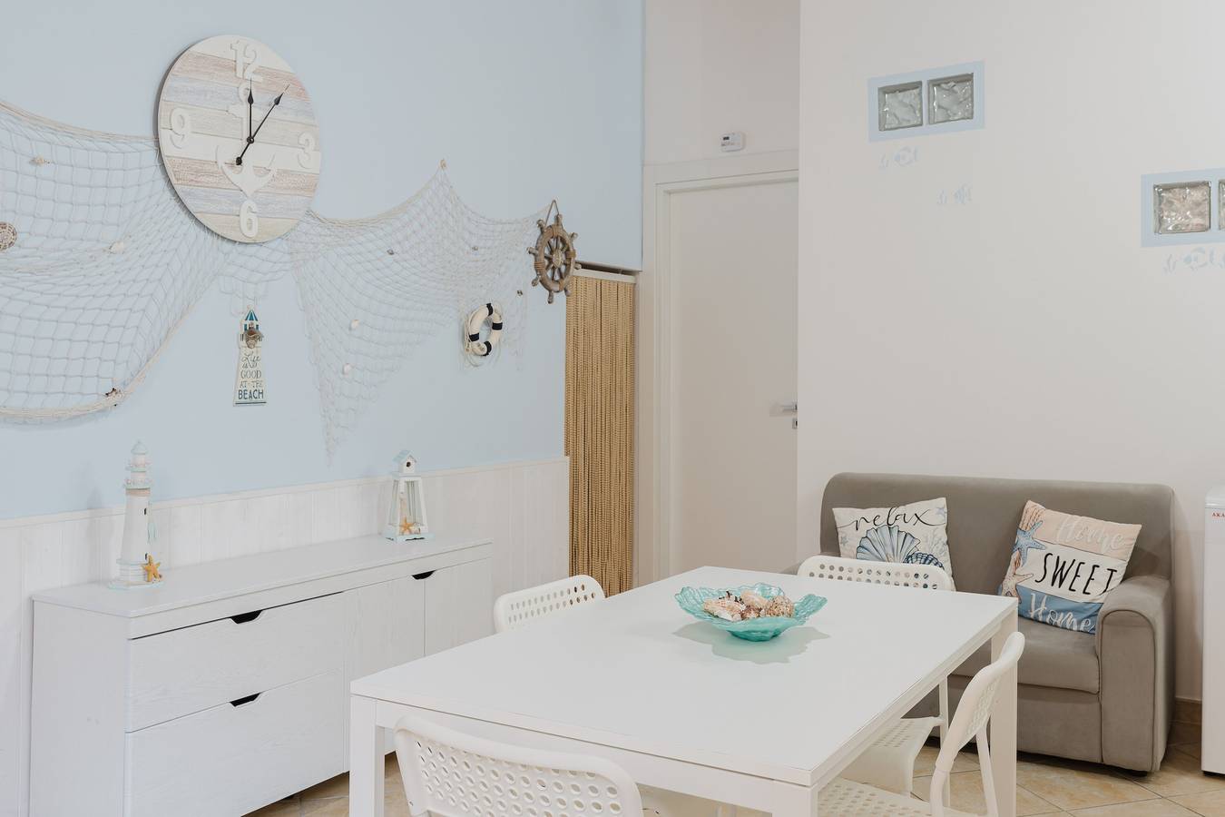 Geheel appartement, Appartement 'Perla Marina Piano Terra' met Wi-Fi en Airconditioning in Trappeto, Provincie Palermo