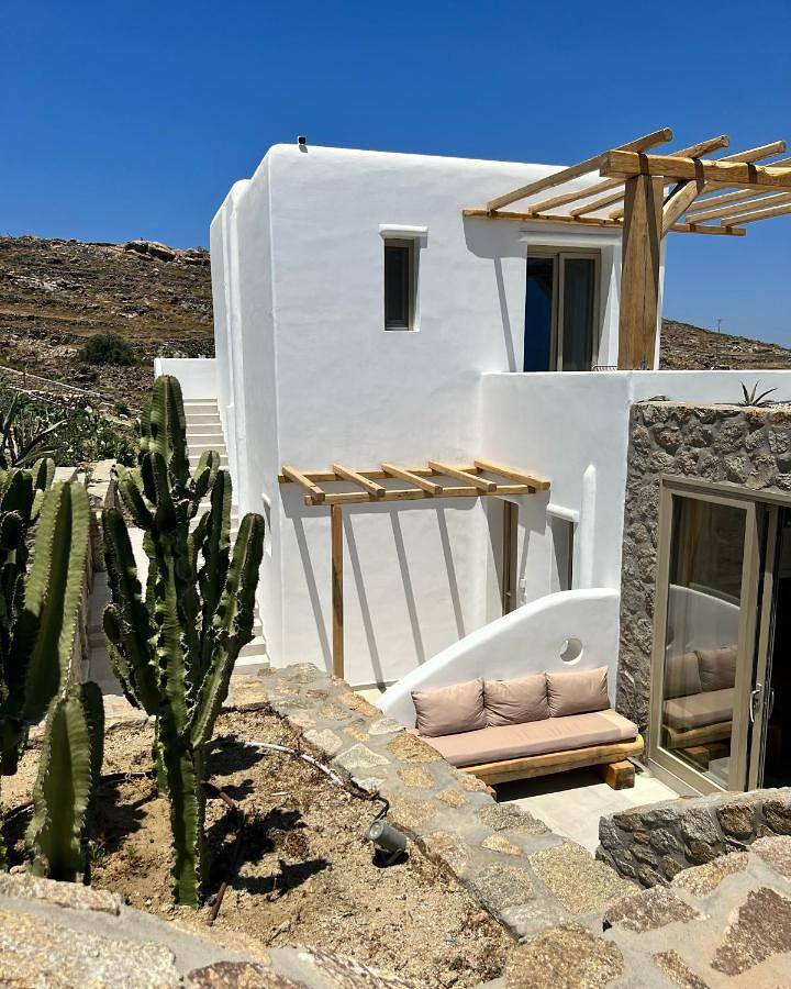 Junior Suite with Sea View in Agios Ioannis Diakoftis, Mykonos