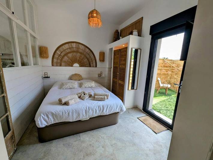 Location de vacances pour 2 personnes, avec terrasse à Groffliers