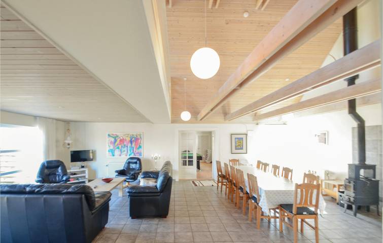 Casa de vacaciones para 12 personas con terraza in Limfjord en Jutlandia del Norte