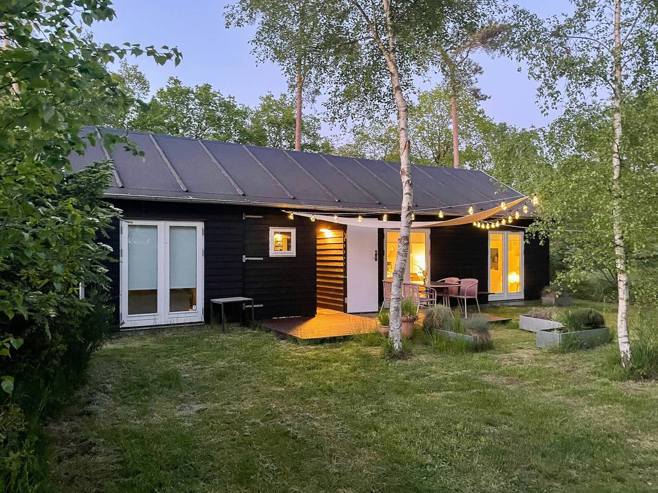 Architektonisch gestaltetes Ferienhaus am Randers Fjord in Randers