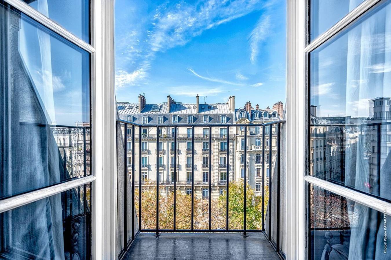 Ganzes Studio, Studio für 2 Personen mit Balkon in Paris, Ile de France