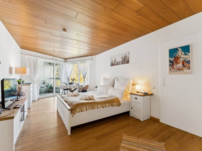 Apartamento de vacaciones para 2 personas, con balcón además de sauna y vistas al lago - 1