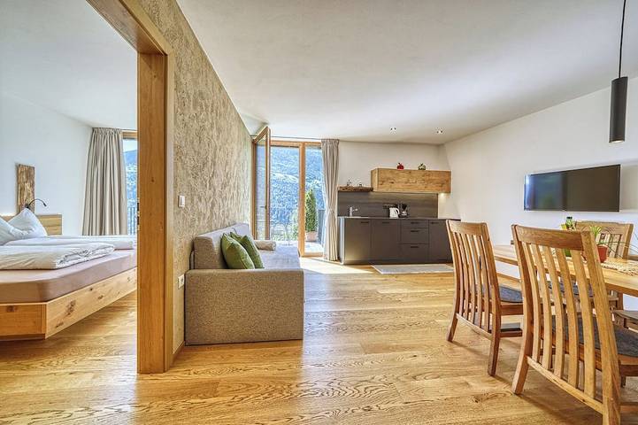 Ganze Wohnung, Apartment in traumhafter Lage mitten im Grünen auf unserem Bioapfelhof in Partschins, Texelgruppe