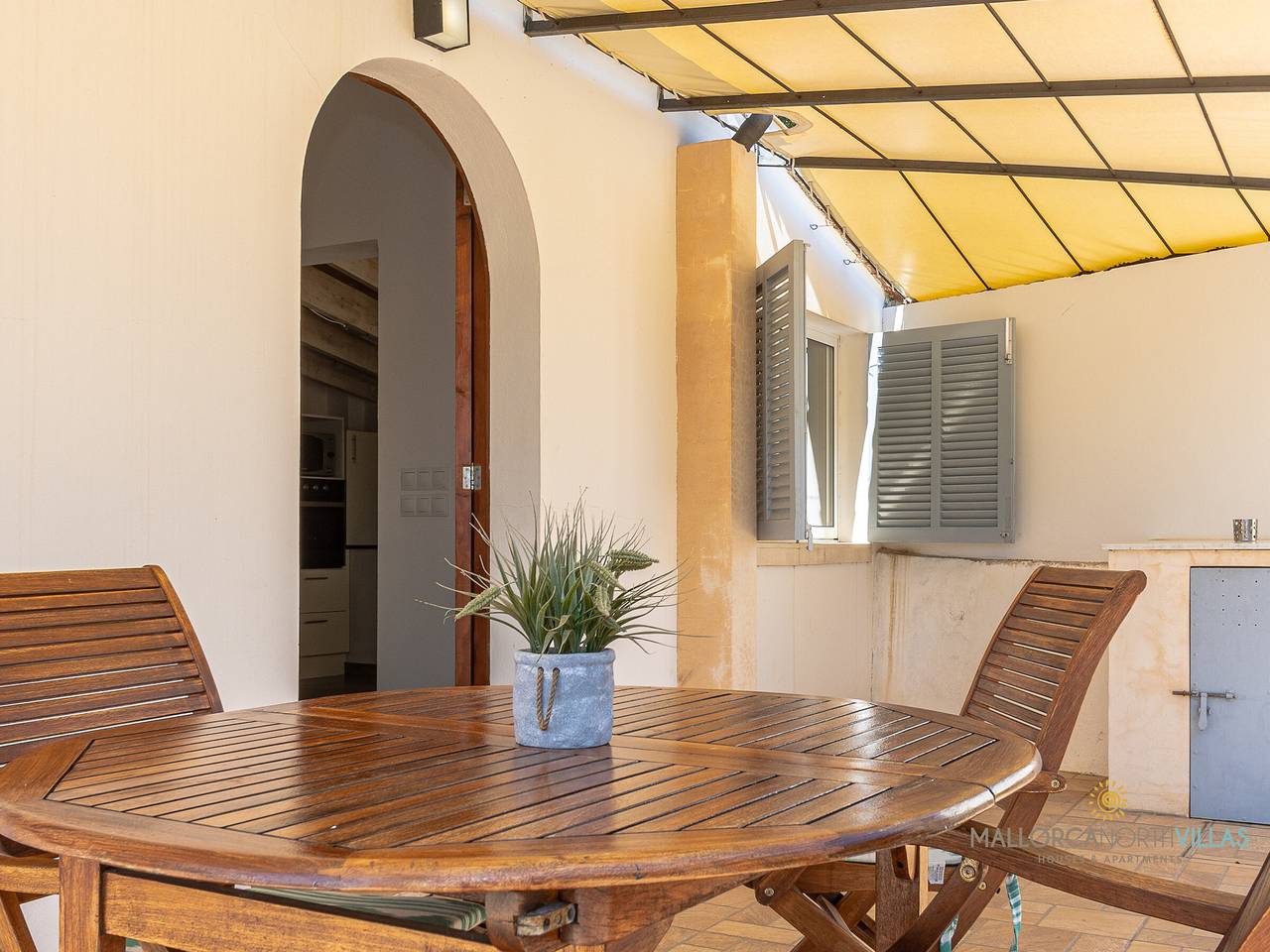 Rural villa in Pollença with fireplace, for 2 people in Pollença Town, Pollença