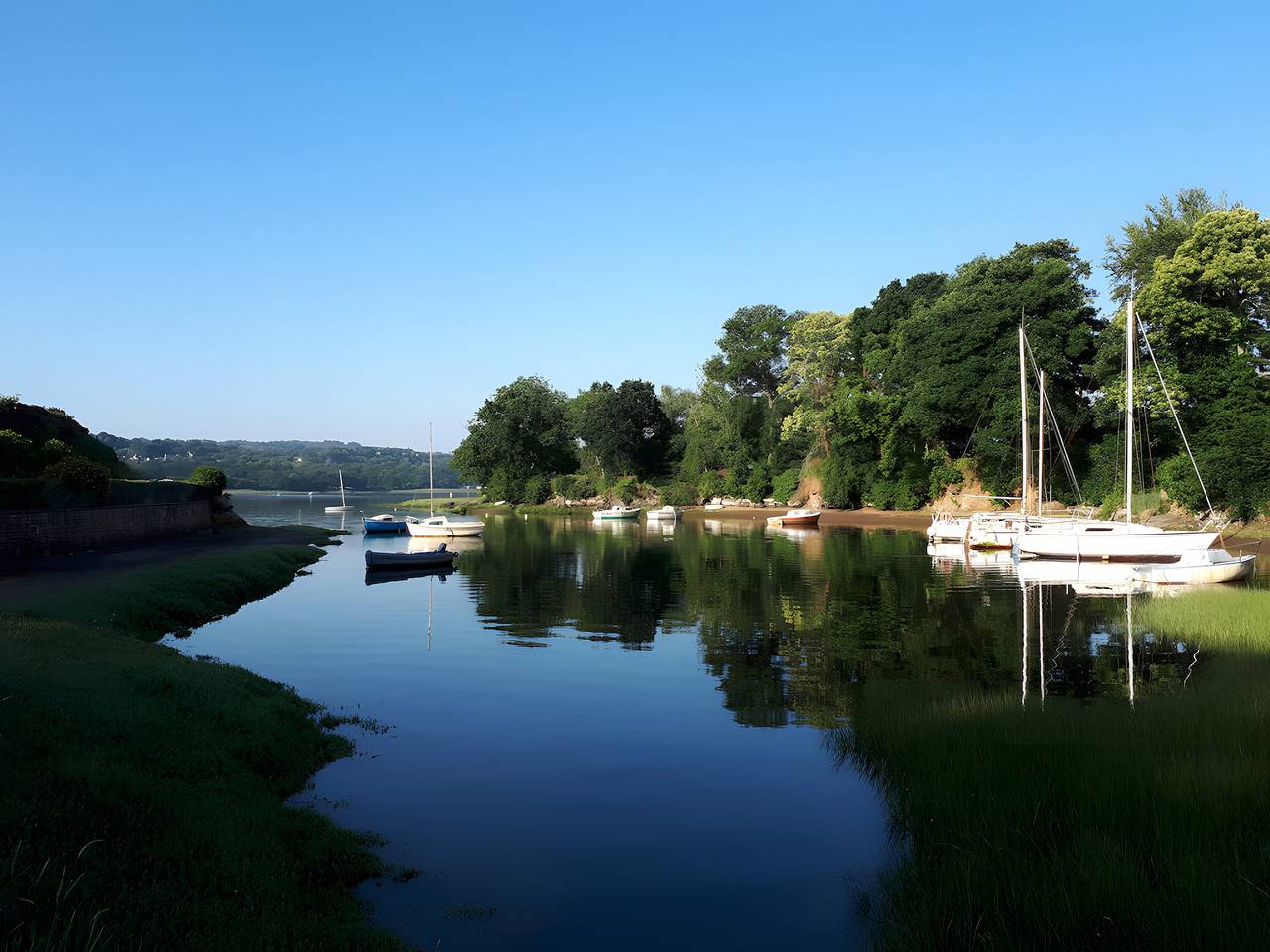 Au fil de l'eau – Gästezimmer am Ufer des Elorn in Guipavas, Brest und Umgebung