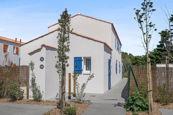 Gîte pour 6 personnes, avec jardin et piscine dans Plage naturiste (Olonne-sur-Mer)