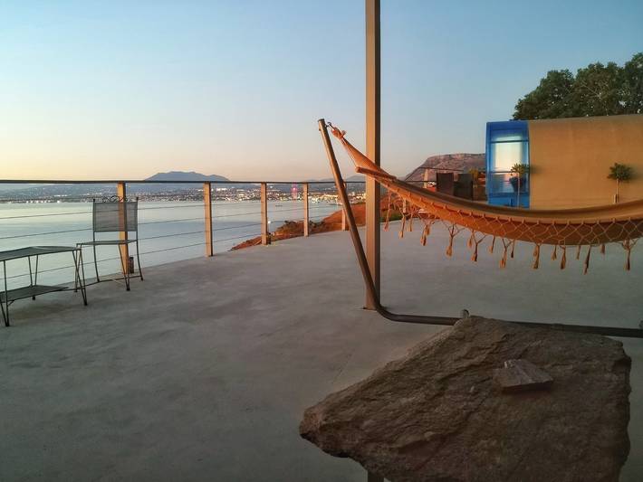 Blockhütte für 2 Personen, mit Meerblick und Terrasse sowie Garten, mit Haustier auf Kreta - 2