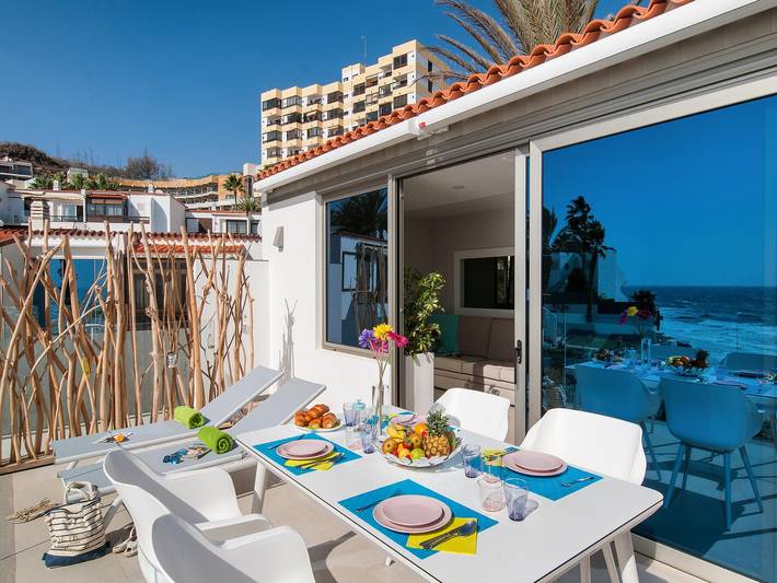 Hütte für 4 Personen, mit Terrasse und Pool in Spanien - 3