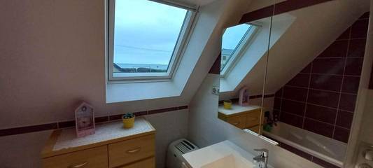 Chambre d’hôte pour 5 personnes, avec vue et jardin, animaux acceptés à Saint-Marcouf