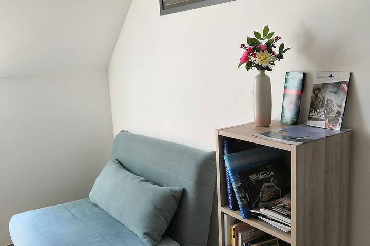 Location de vacances pour 3 personnes, avec Terrasse et Jardin à Ravenoville - 4